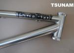 BMX Chromoly Steel Dirt Jump Bike Frame 26 Inch Smooth / Flat Welding