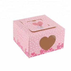 Quality custom cake box with pvc window wholesale