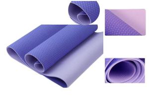 Quality 4mm ECO different texture high grip TPE yoga mat wholesale