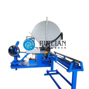 Quality Processing Pressed Below Tee Spiral Duct Machine 650 Rpm/Min wholesale