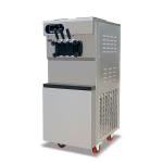 Commercial Ice Cream Mixer 25-28l Yogurt Soft Ice Cream Machine Floor Standing