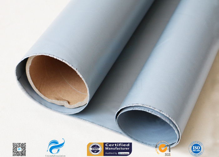 PU Silicone Coated Glass Fabric 280G 590G Abrasion Resistant Fire Blanket