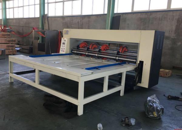 Roller Diameter 85mm Rotary Slotter Machine , Wall Thickness 40mm Printer