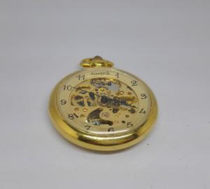 Quality Mechanical Skeleton Gold Pocket Watches Fashional Pendant Watch wholesale