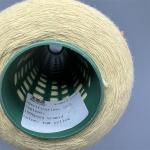 66TEX Para Aramid Fiber Yarn Raw Yellow Ne18/2 For Cut Resistant Gloves