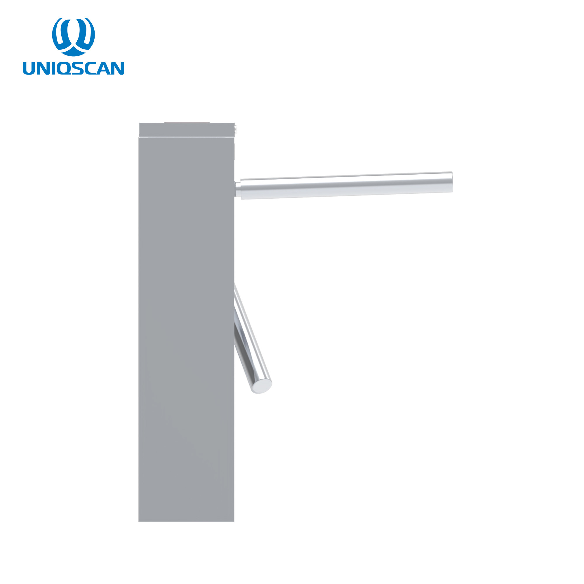 Two Way Open Tripod Turnstile Security Gate 550MM Channel Width