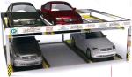 Hydraulic Semi Automated Parking System Chain Drive 2 Level