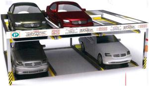 Quality Hydraulic Semi Automated Parking System Chain Drive 2 Level wholesale