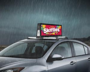 Quality 2.5mm 3mm Taxi Top Led Display For Exterior Advertising wholesale