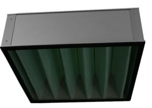 Quality Industrial Glass Fiber V Bank Filter MERV16 For Ventilation AHU System wholesale