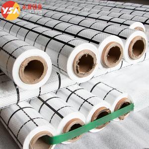 Quality Woven Fabric Printing +PE Extruding Black And White Checkered Printed wholesale