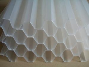 Quality 35mm 50mm Hole Diameter Tube Deck Media For Oil Separation And Sewage Purify wholesale
