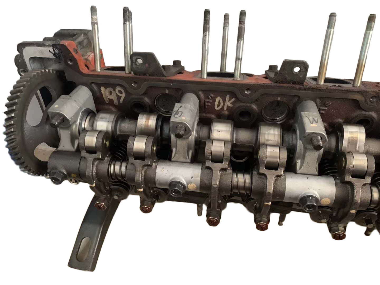 6WG1 Diesel Engine Cylinder Head Assembly