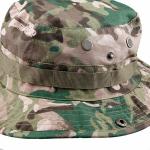 Fishing Hunting Tactical Boonie Hat / Military Camo Bucket Hat With String