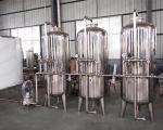 Pharmaceutical Industry 6000L/H Industrial Water Filtration Quartz Sand /