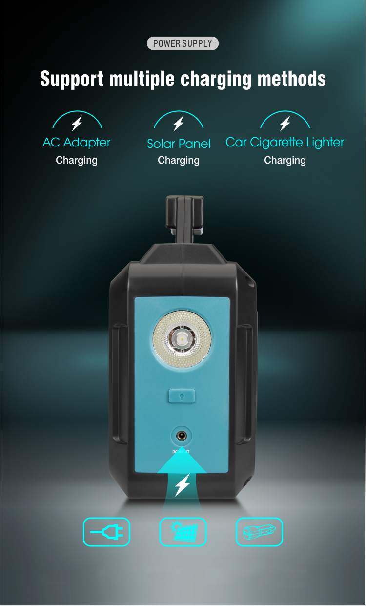 148wh Lithium Battery Portable Power Station 100W For Outdoor Camping