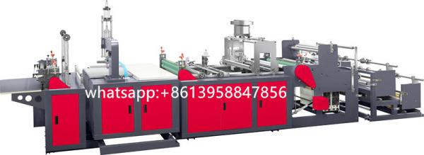 Cheap pvc zipper slider bag making machine for sale