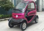 50-60km Travel Range Electric City Car 60V30Ah Lithium Battery 60V1000W Motor