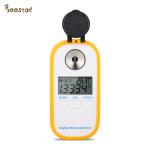 Yellow Plastic Honey Measuring equipment Digital Honey refractometer