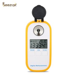 Quality Yellow Plastic Honey Measuring equipment Digital Honey refractometer wholesale