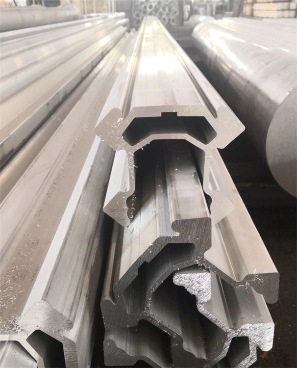 Quarrying Industry Aluminium Extruded Profiles 6M Heat Treatment Feed Beam