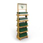 4 Layers Wine Display Stand Lychee Sauce Bottle Stand For Cocktail Material