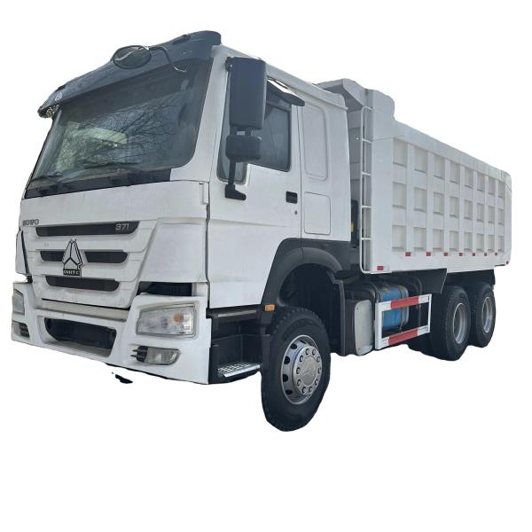 400 420 375 371HP Sino Truck Howo Used Dump Truck 10 Wheel Tipper Truck White