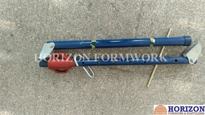 Push Pull Brace Scaffolding Steel Prop for Supporting Wall Form , Telescopic Length 1.3-10.0mm