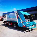 141hp 4x2 Compactor Garbage Truck For Sanitation Services