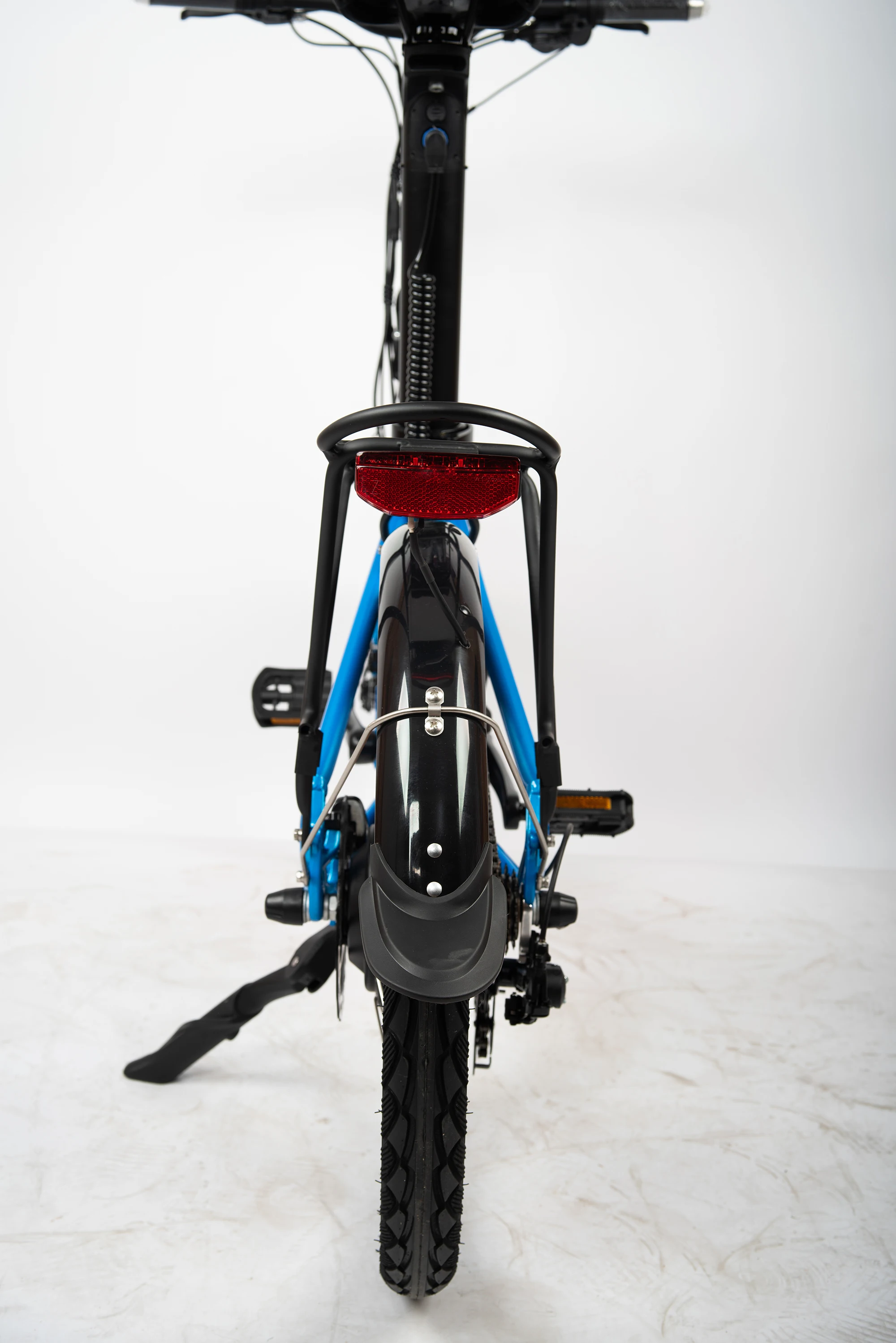 20 Inch Electric Folding Bike 36V 350W Battery 7 Speed Step Through Electric Bicycle