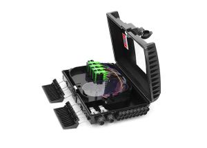 Quality ABS 16 Core FTTH Terminal Box CTO Fiber Splitter Distribution Box wholesale