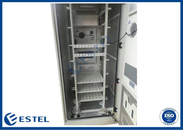 Integrated Outdoor Electrical Cabinet With 2 Doors And Environment Monitoring