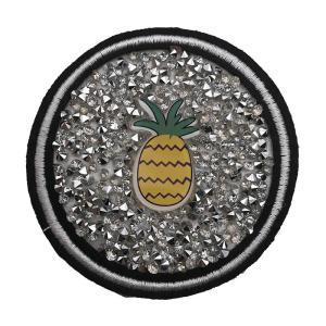 Quality Sew On Rhinestone Applique Patches For Garments , Dresses , Caps wholesale