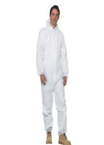 Quality Disposable Non Woven Coverall S - 7XL With Elastic Hood / Wrist / Waist / Ankle wholesale