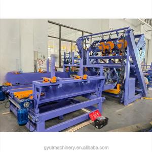 Quality Double Head Compressed Wood Pallet Nailing Machine for American and European Pallets wholesale