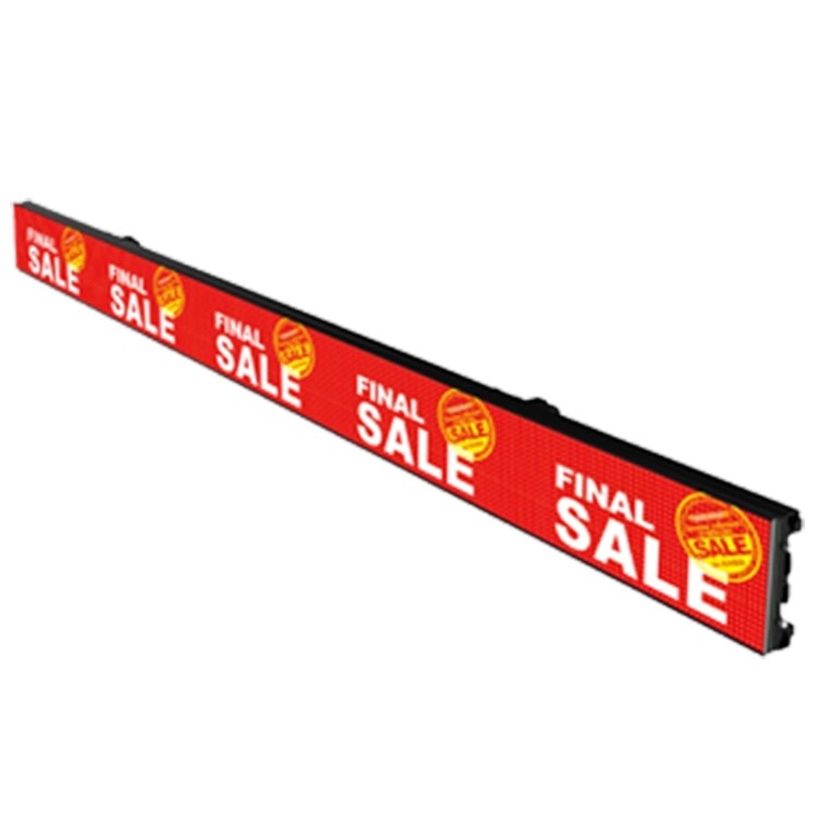 SMD1515 6.5WP2 GOB Shelf LED Signage HDMI connection