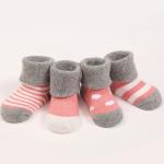 Top quality fashion knitted terry supersoft AZO-free lovely cotton socks for