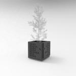 Europe Style 1030L*1030W*1000H Mm Garden Metal Flower Pots