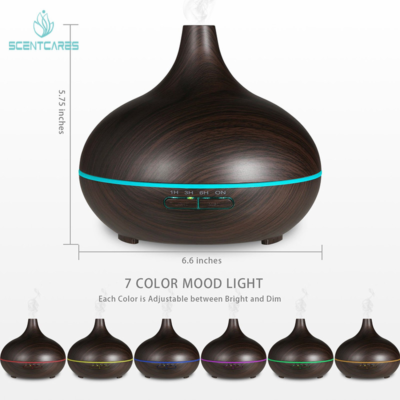 166X166X155MM 300ml 50sqm Ultrasonic Humidifier