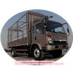 Two Seats Cabin Light Duty Commercial Trucks 5 Ton Size 6995x2180x2450 Mm