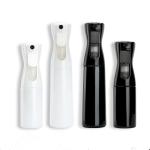 Black Continuous Water Mister Spray Bottle 360deg 200ml LFGB