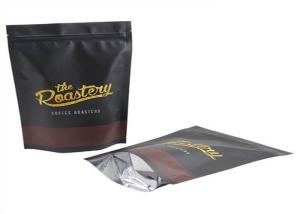 Quality Block Bottom Heat Seal Plastic Pouch Packaging For Grounded Coffee Or Roasted Coffee Beans wholesale