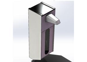 Quality Stainless Steel Touch Free Hand Sanitizer Dispenser 6cm - 12cm IR Sensing Distance wholesale