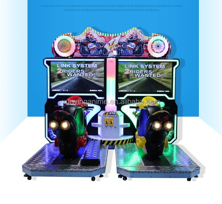 Driving Racing Arcade Machine Moto Game Crazy Speed Simulator ODM