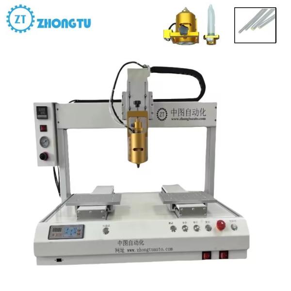 Cheap Automatic 30ML PUR Hot Melt Glue Dispenser Machine XYZ Axis Glue Dispensing Machine for sale