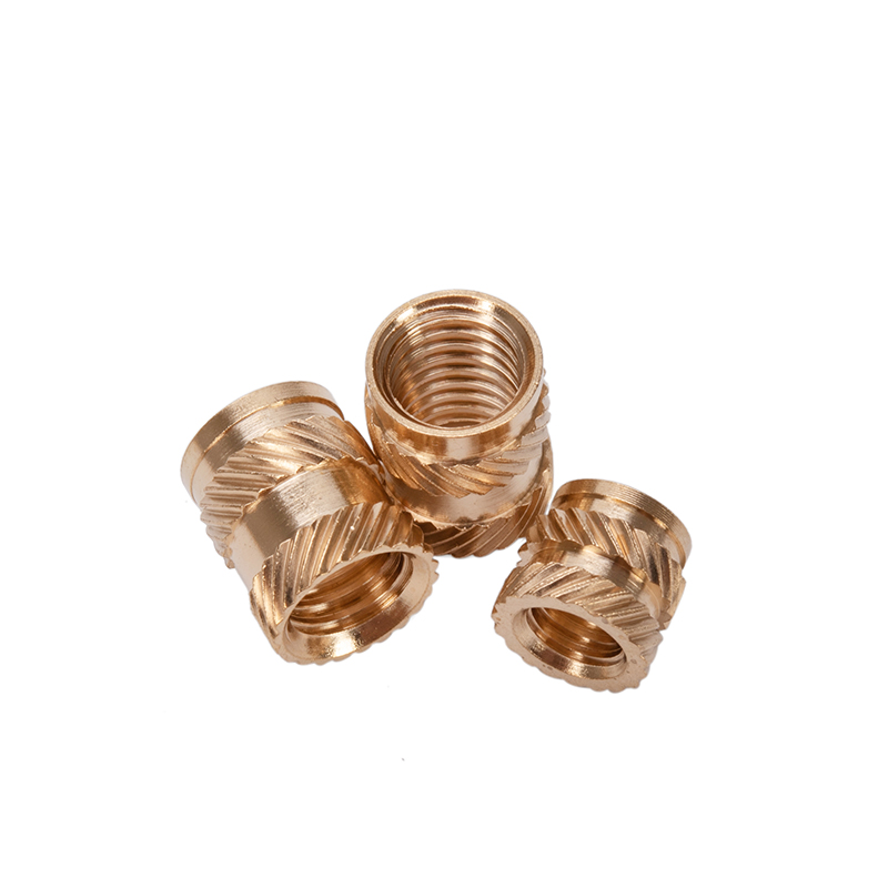 Knurled Brass Thread Insert Nut For Plastic Flare Nut M3 M4 M5 M6 M8 M10 M12 1/4 3/8 5/16 GB