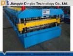 Aluminum Sheet Roof Panel Roll Forming Machine Hydraulic Cutting
