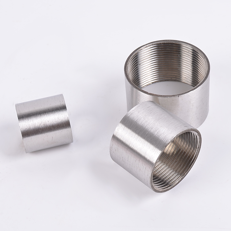 Sanitary Stainless Steel Female Threaded Nipple Coupling Pipe Fitting for RTS 1/4''-4.0