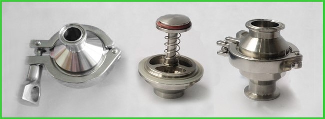 Pharmaceutical Sanitary Swing Type Check Valve PMI Test To Verify Material Grade