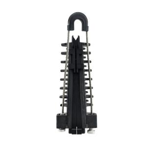Quality Overhead Line Accessories PA1500 FTTH Cable Anchoring Clamps High Tension Plastic Wed Type wholesale